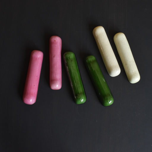 ヴィンテージ ナイフレスト 陶器 6点セット