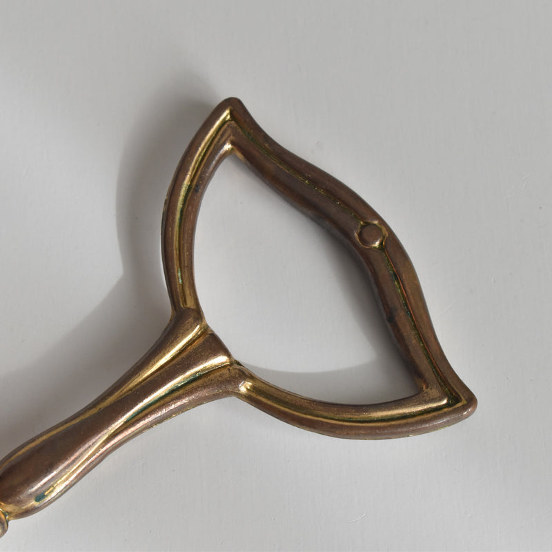 Vintage Cheese Plate with Handle Gien Cachemire