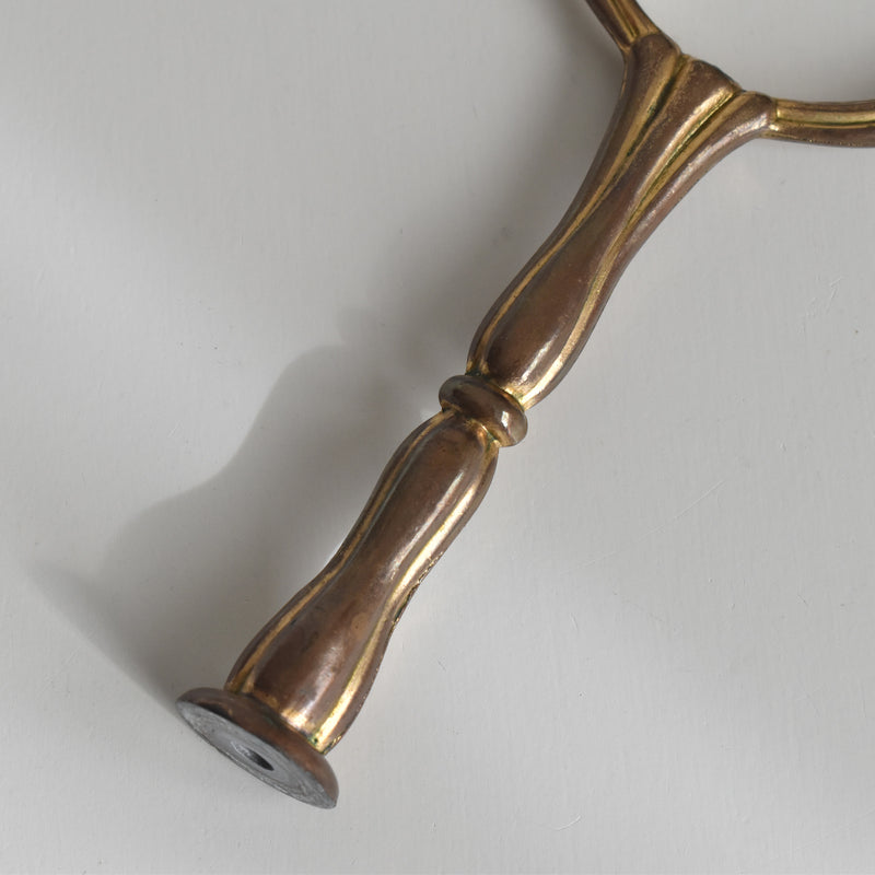 Vintage Cheese Plate with Handle Gien Cachemire