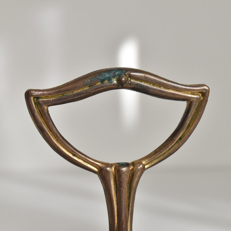 Vintage Cheese Plate with Handle Gien Cachemire