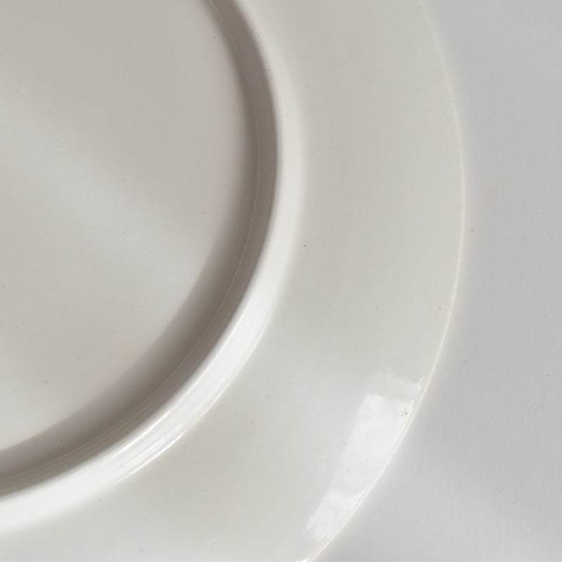 Vintage Cheese Plate with Handle Gien Cachemire