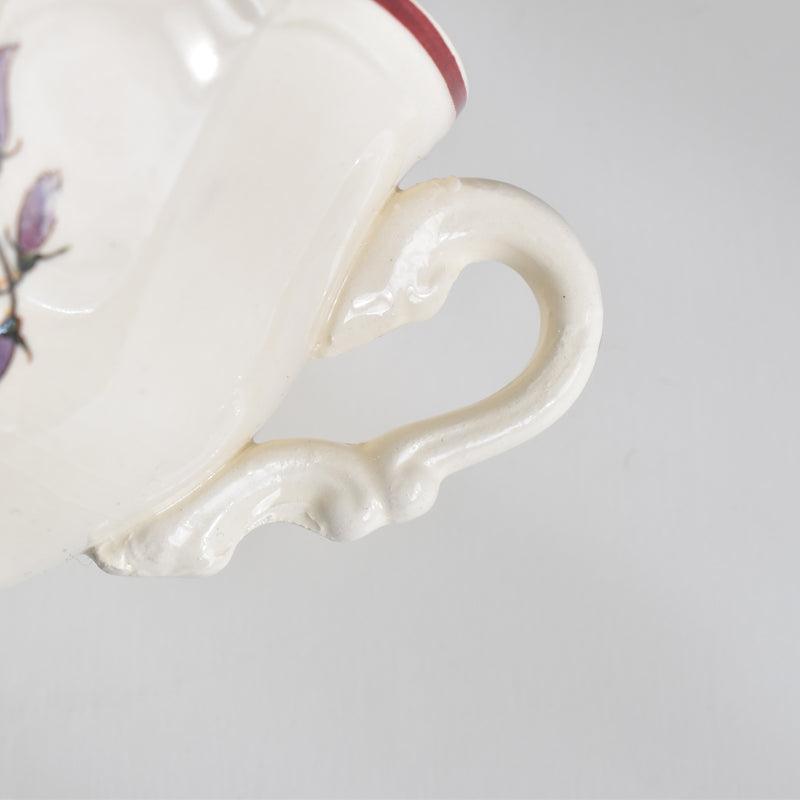 Vintage Chocolate Cup, Digoin & Sarreguemines, Agreste (A)