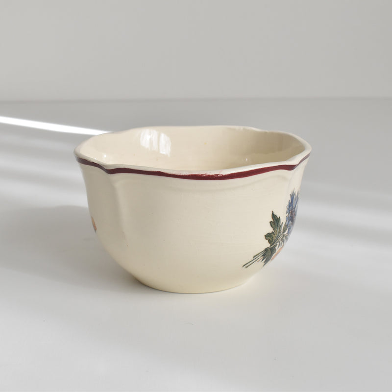 Vintage Chocolate Cup, Digoin & Sarreguemines, Agreste (A)