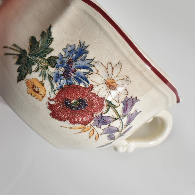 Vintage Chocolate Cup Digoin & Sarreguemines Agreste B