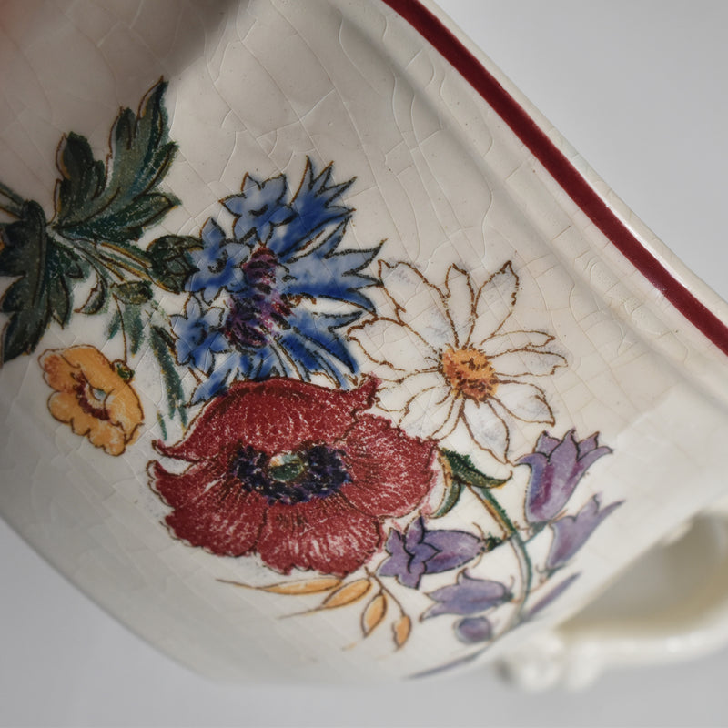 Vintage Chocolate Cup Digoin & Sarreguemines Agreste B