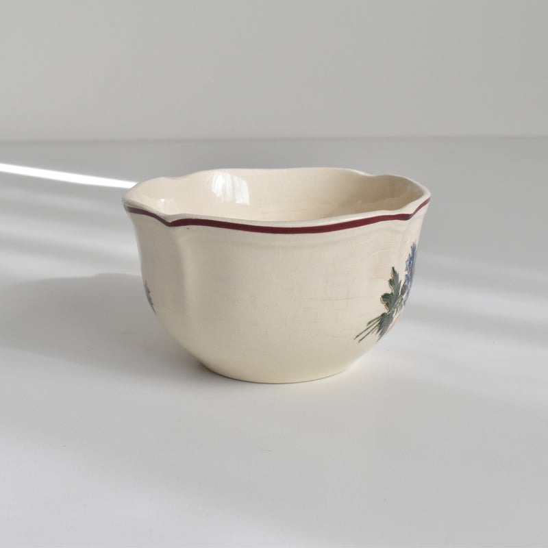 Vintage Chocolate Cup Digoin & Sarreguemines Agreste B