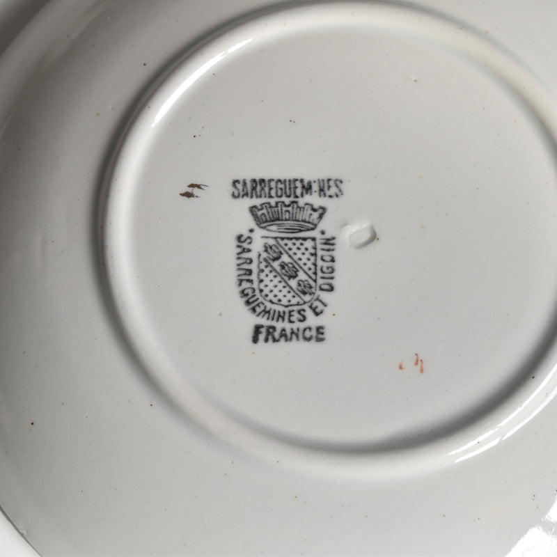 Vintage Cup & Saucer Digoin & Sarreguemines 4027 A