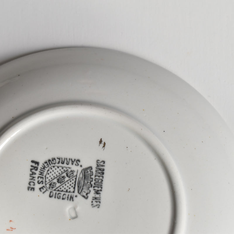 Vintage Cup & Saucer Digoin & Sarreguemines 4027 A