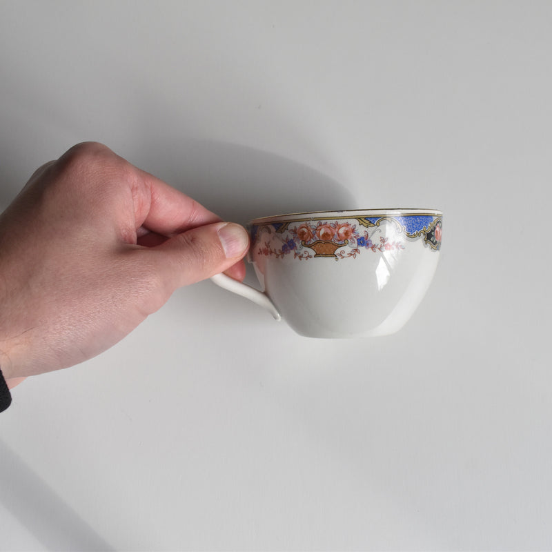 Vintage Cup & Saucer Digoin & Sarreguemines 4027 A