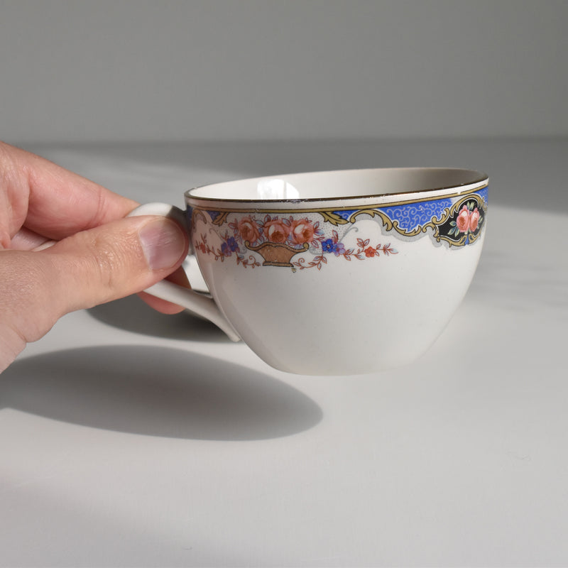 Vintage Cup & Saucer Digoin & Sarreguemines 4027 A