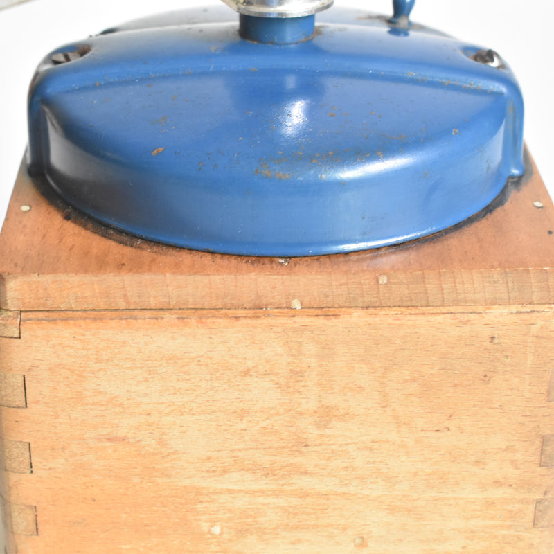 Vintage Coffee Grinder Peugeot Blue A