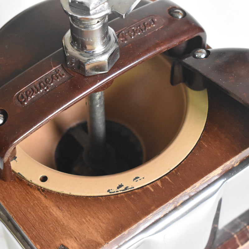 Vintage Coffee Mill Peugot Stainless
