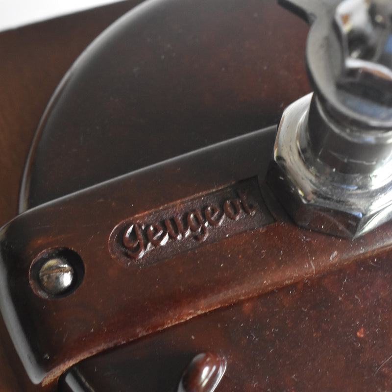 Vintage Coffee Mill Peugot Stainless