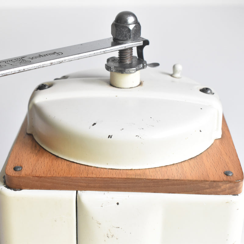 Vintage Coffee Grinder Peugeot Cream