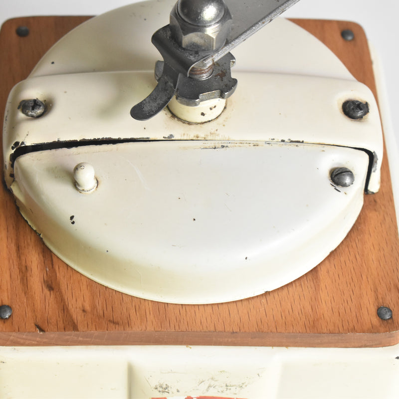 Vintage Coffee Grinder Peugeot Cream