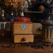 ヴィンテージ コーヒーミル プージョー レッド