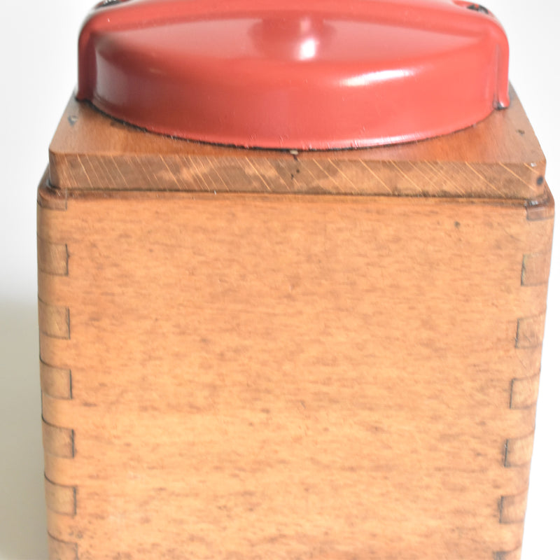 Vintage Coffee Grinder Peugeot Red
