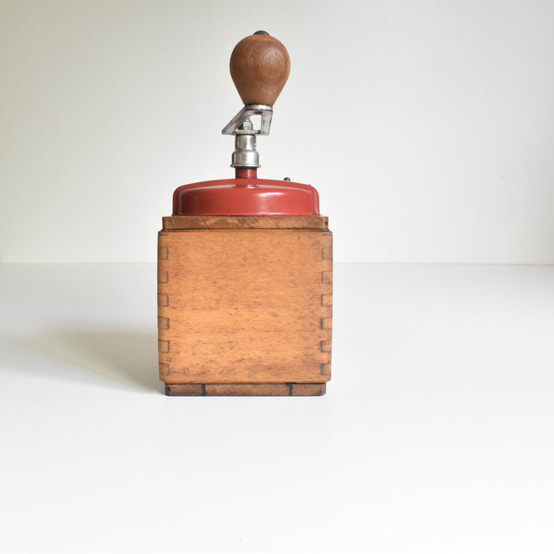 Vintage Coffee Grinder Peugeot Red