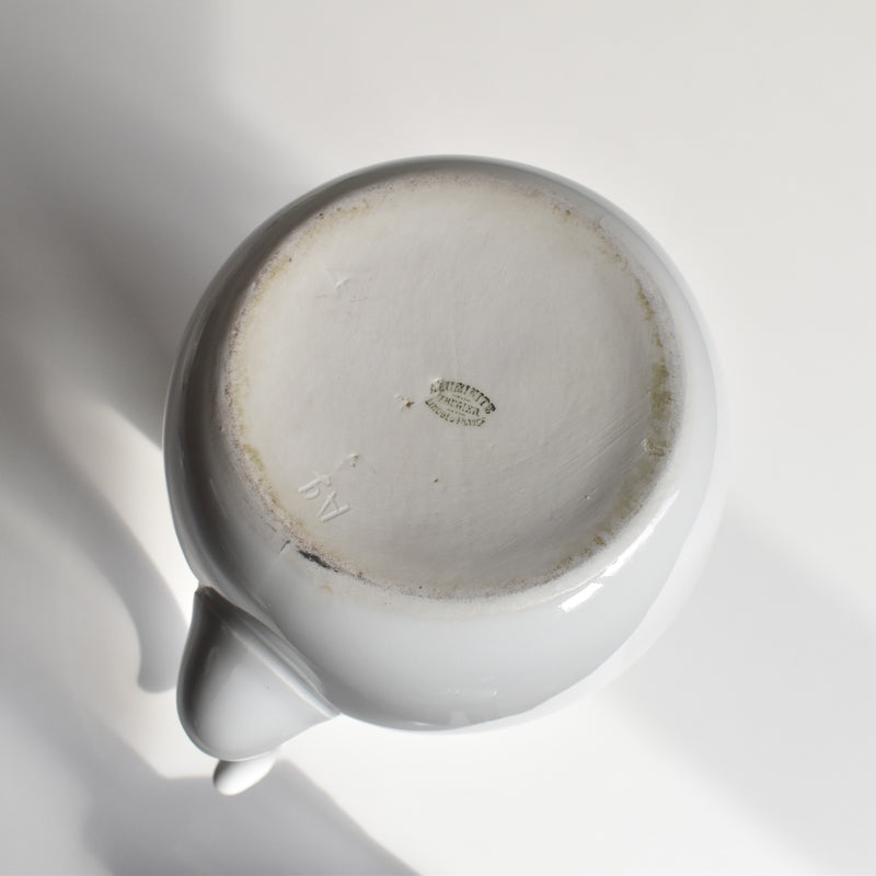 Antique Coffee Pot Limoges Aluminite Frugier