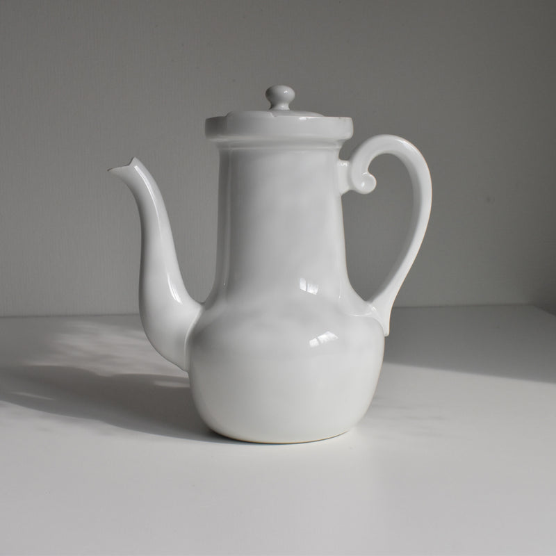 Antique Coffee Pot Limoges Aluminite Frugier