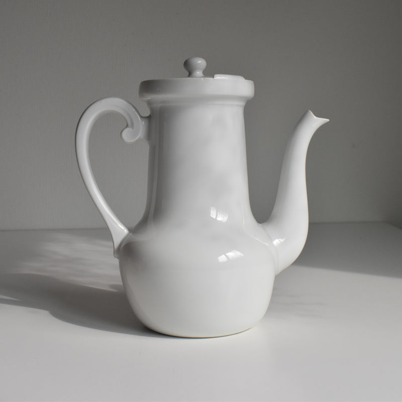Antique Coffee Pot Limoges Aluminite Frugier