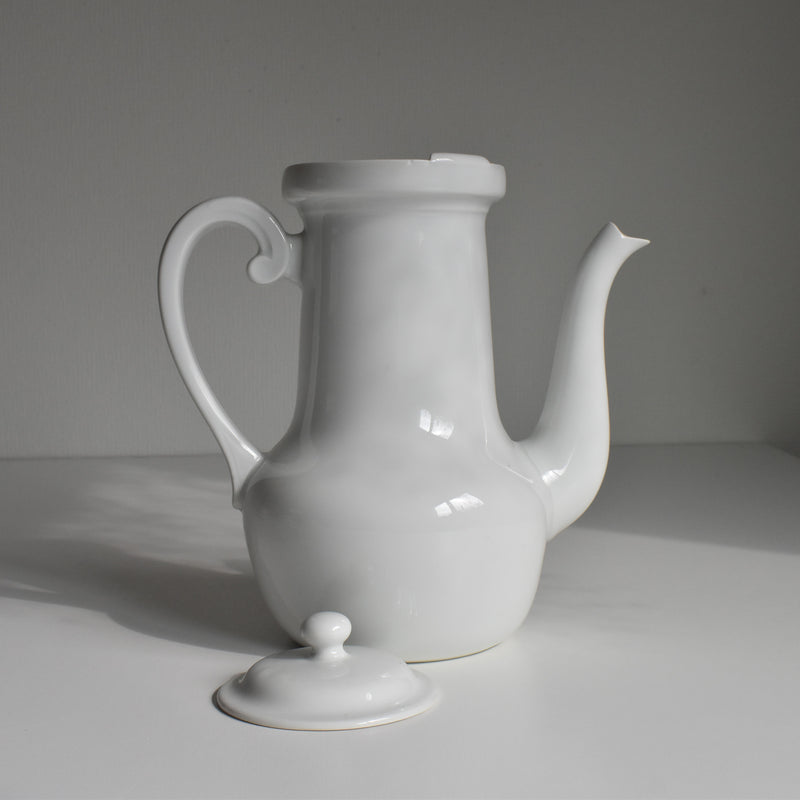 Antique Coffee Pot Limoges Aluminite Frugier
