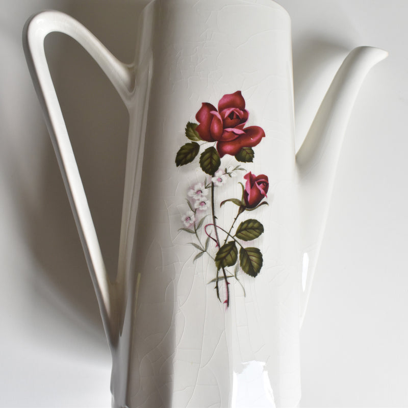 Vintage Digoin & Sarreguemines Hardy Coffee Pot