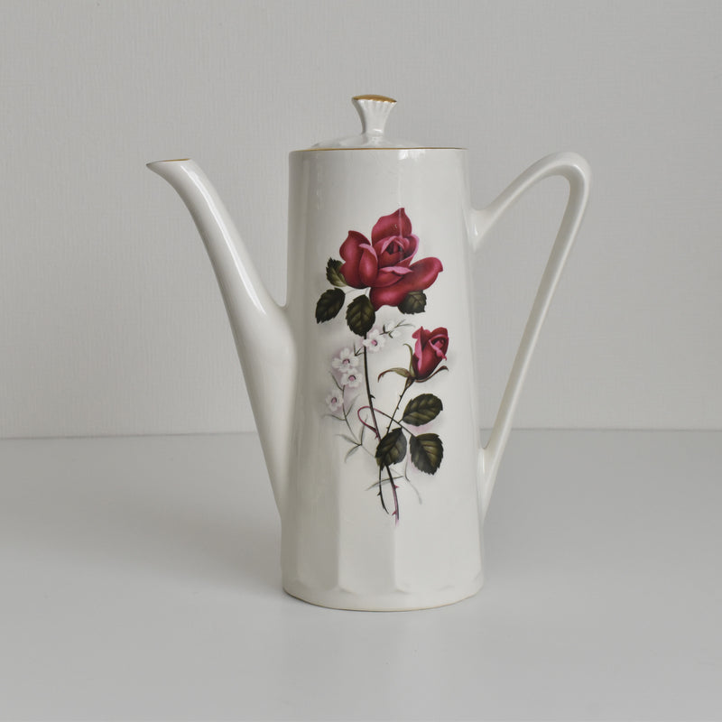 Vintage Digoin & Sarreguemines Hardy Coffee Pot