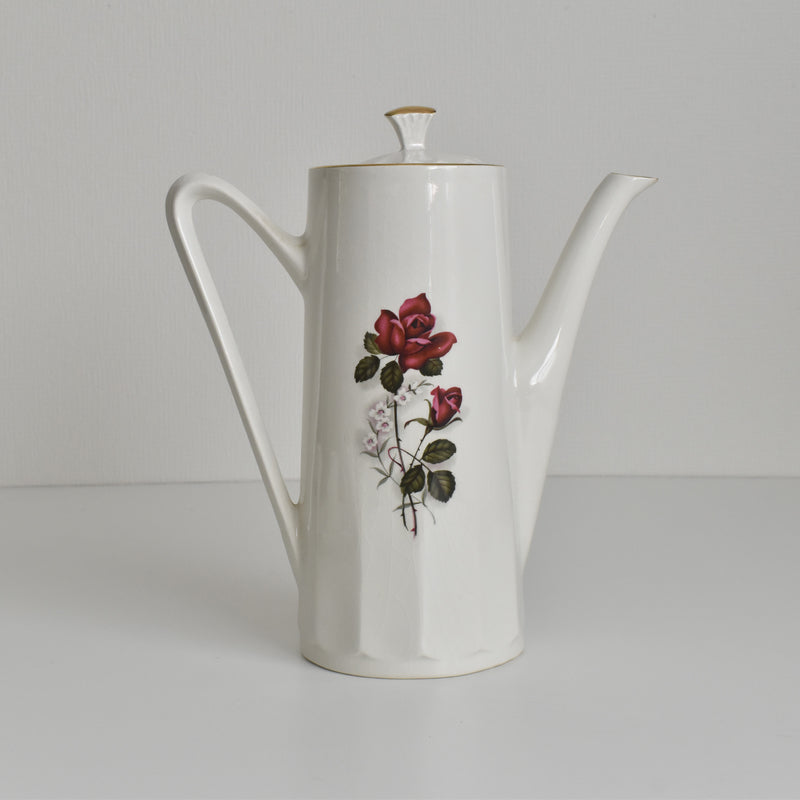 Vintage Digoin & Sarreguemines Hardy Coffee Pot