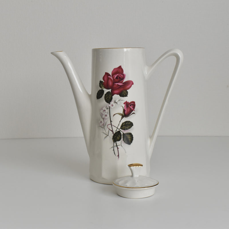 Vintage Digoin & Sarreguemines Hardy Coffee Pot