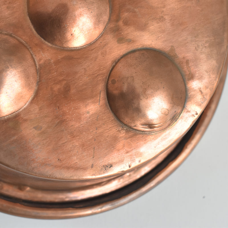 Vintage Copper Escargot Pan