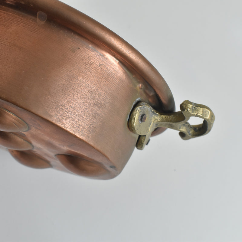 Vintage Copper Escargot Pan