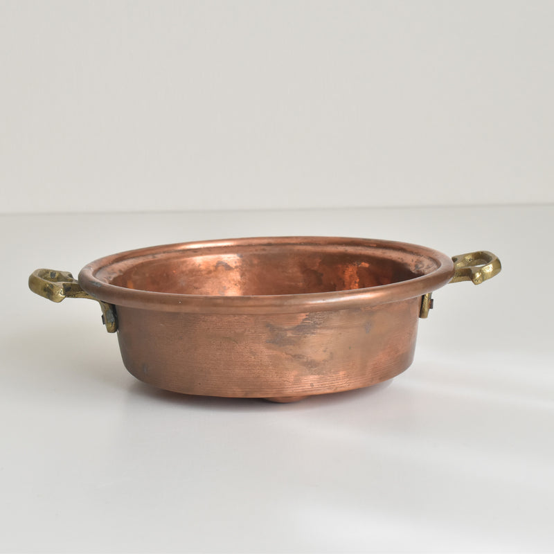 Vintage Copper Escargot Pan
