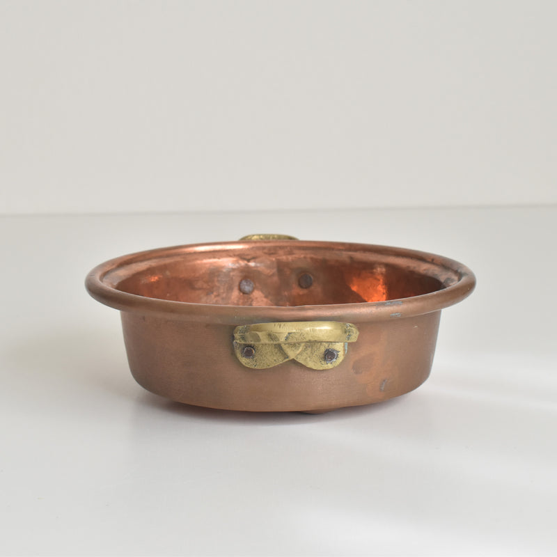 Vintage Copper Escargot Pan