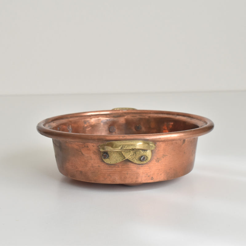 Vintage Copper Escargot Pan