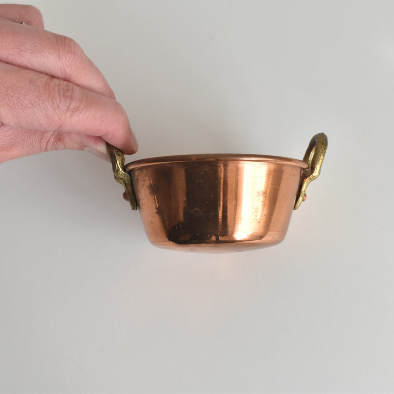 ヴィンテージコッパー スモールボウル 2点セット