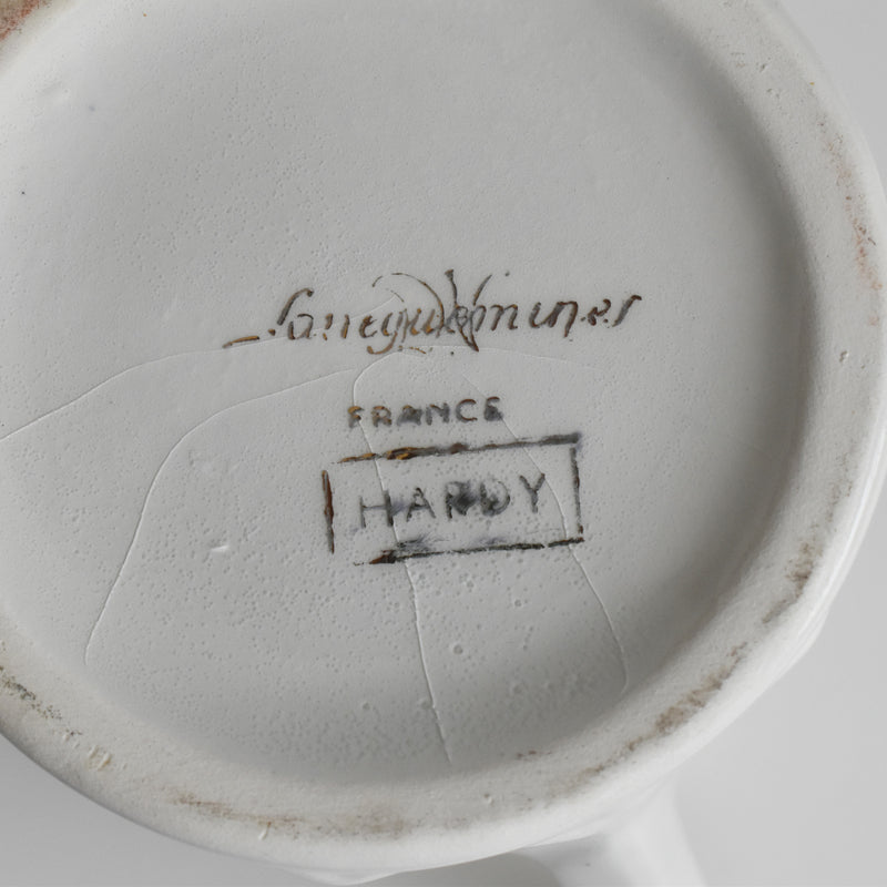 Vintage Creamer Digoin & Sarreguemines Hardy