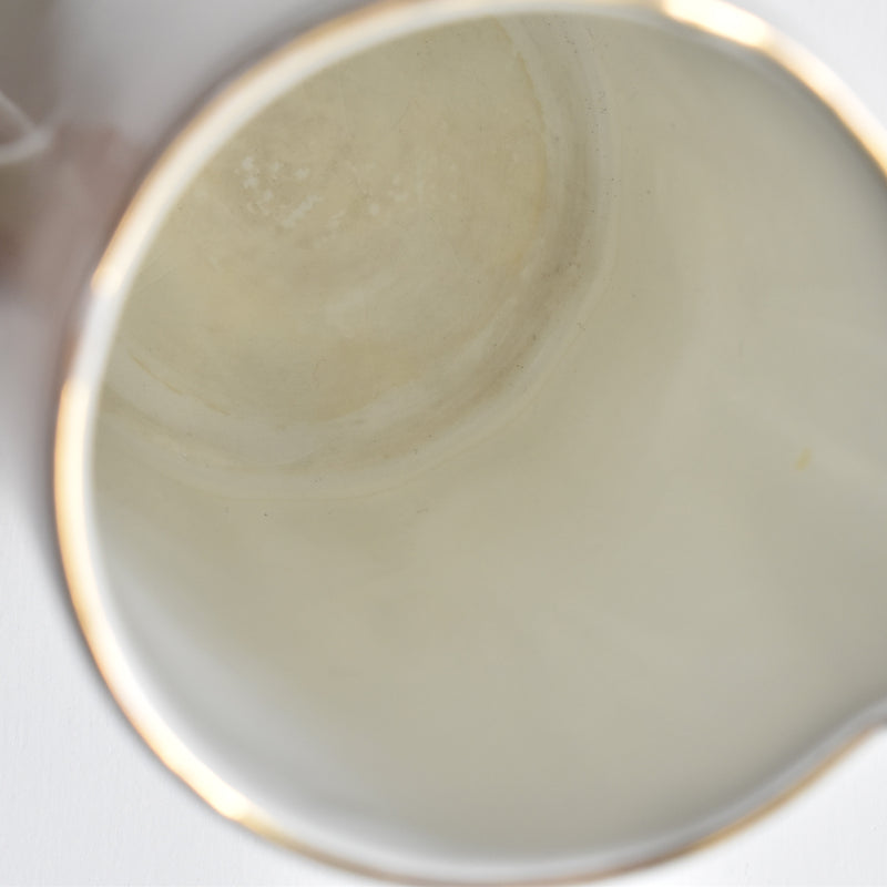 Vintage Creamer Digoin & Sarreguemines Hardy