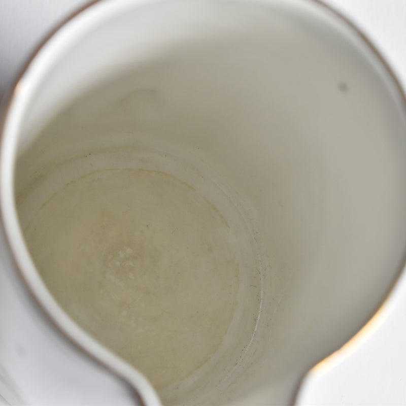 Vintage Creamer Digoin & Sarreguemines Hardy