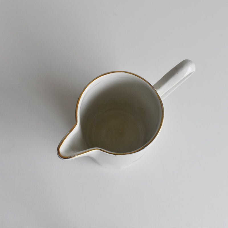 Vintage Creamer Digoin & Sarreguemines Hardy