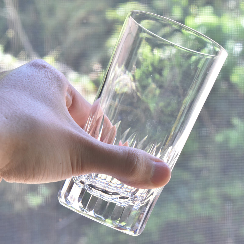 Vintage Crystal Glass Tumbler BAYEL