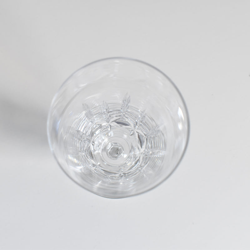 Vintage Crystal Glass Champagne Glass Cristal de Lorraine