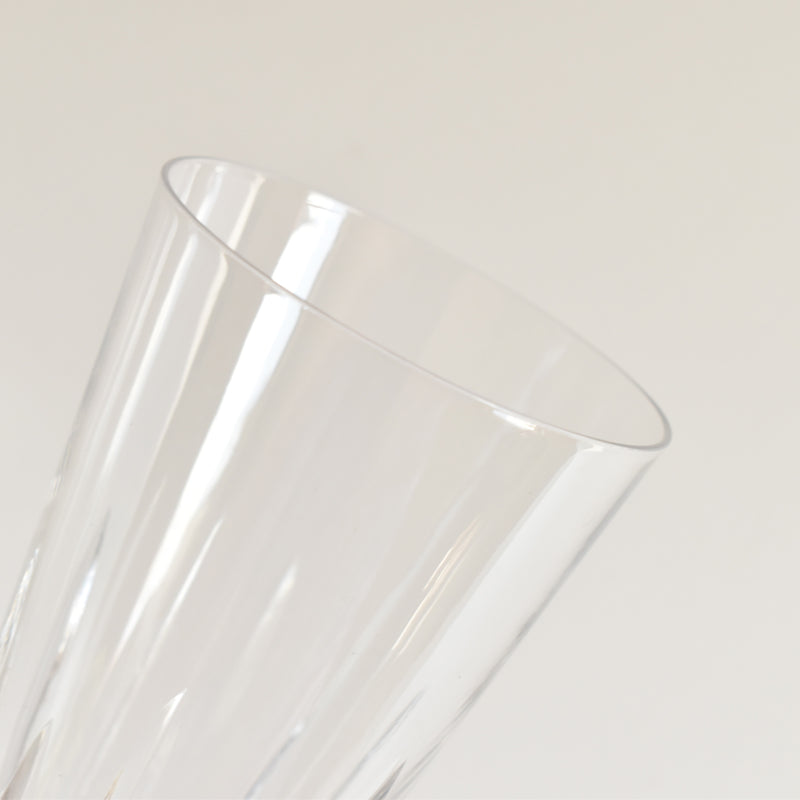 Vintage Crystal Glass Champagne Glass Cristal de Lorraine