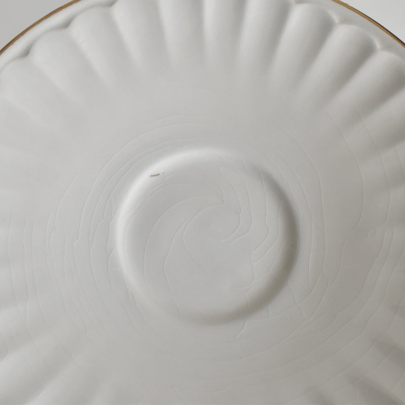 Vintage Coffee Cup & Saucer Digoin & Sarreguemines Hardy B