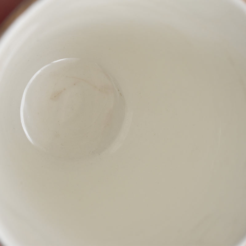 Vintage Coffee Cup & Saucer Digoin & Sarreguemines Hardy B