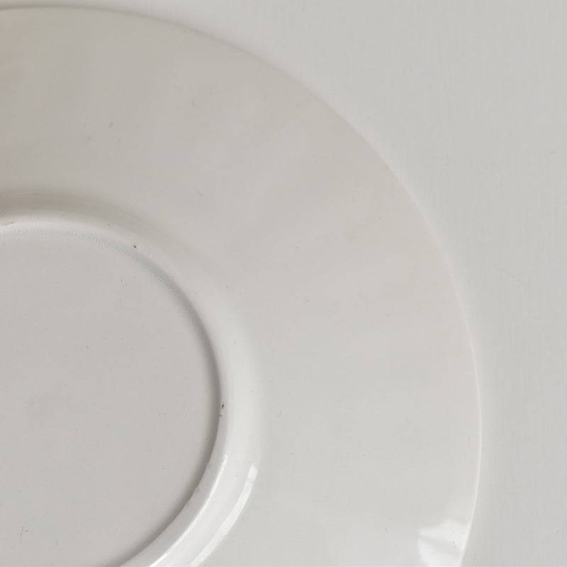 Vintage Coffee Cup & Saucer Digoin & Sarreguemines Hardy D