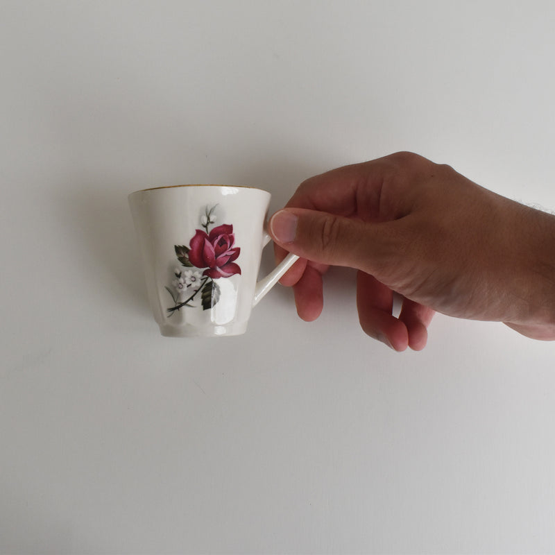 ヴィンテージコーヒーカップ＆ソーサー ディゴワン＆サルグミンヌ Hardy E