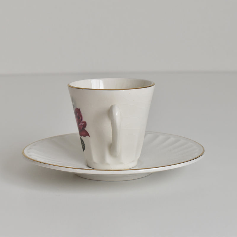 ヴィンテージコーヒーカップ＆ソーサー ディゴワン＆サルグミンヌ Hardy E
