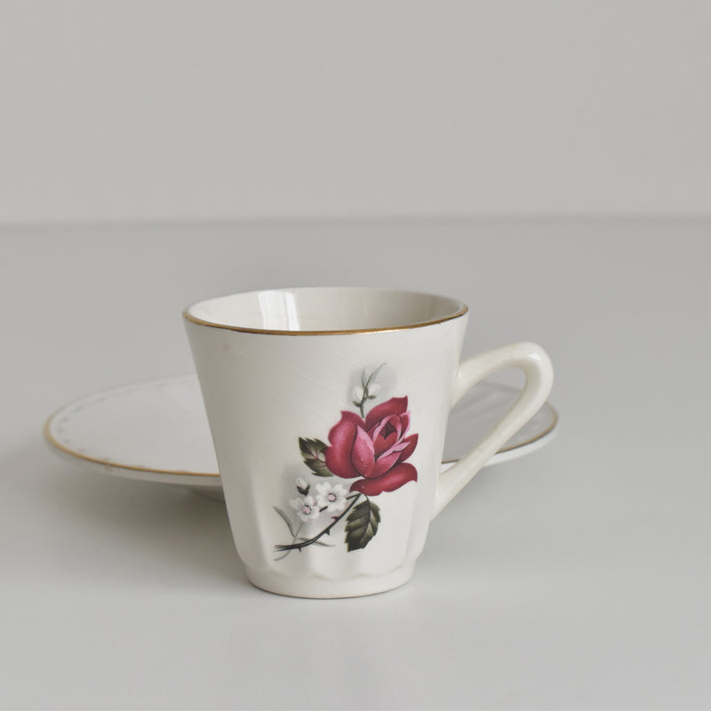 ヴィンテージコーヒーカップ＆ソーサー ディゴワン＆サルグミンヌ Hardy E