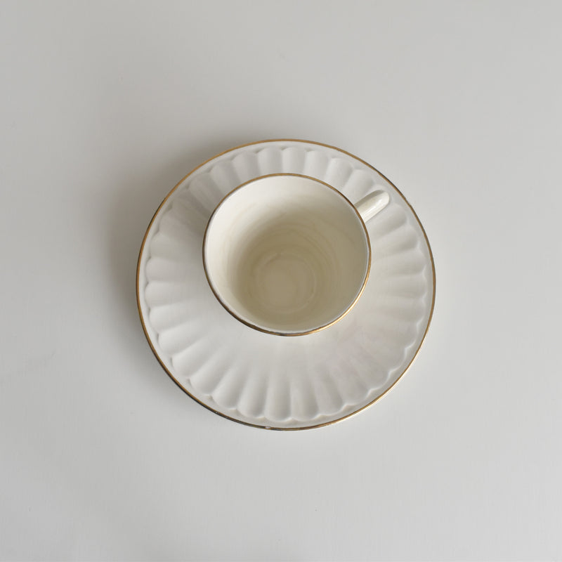 ヴィンテージコーヒーカップ＆ソーサー ディゴワン＆サルグミンヌ Hardy E